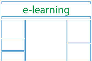 Sketsa Layout Website E-Learning